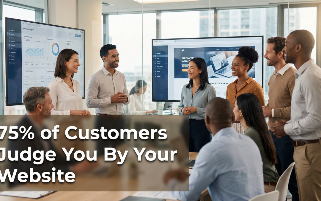 How Websites Build Credibility: Why 75% of Customers Judge Your Business by Your Site (And What to Do About It)