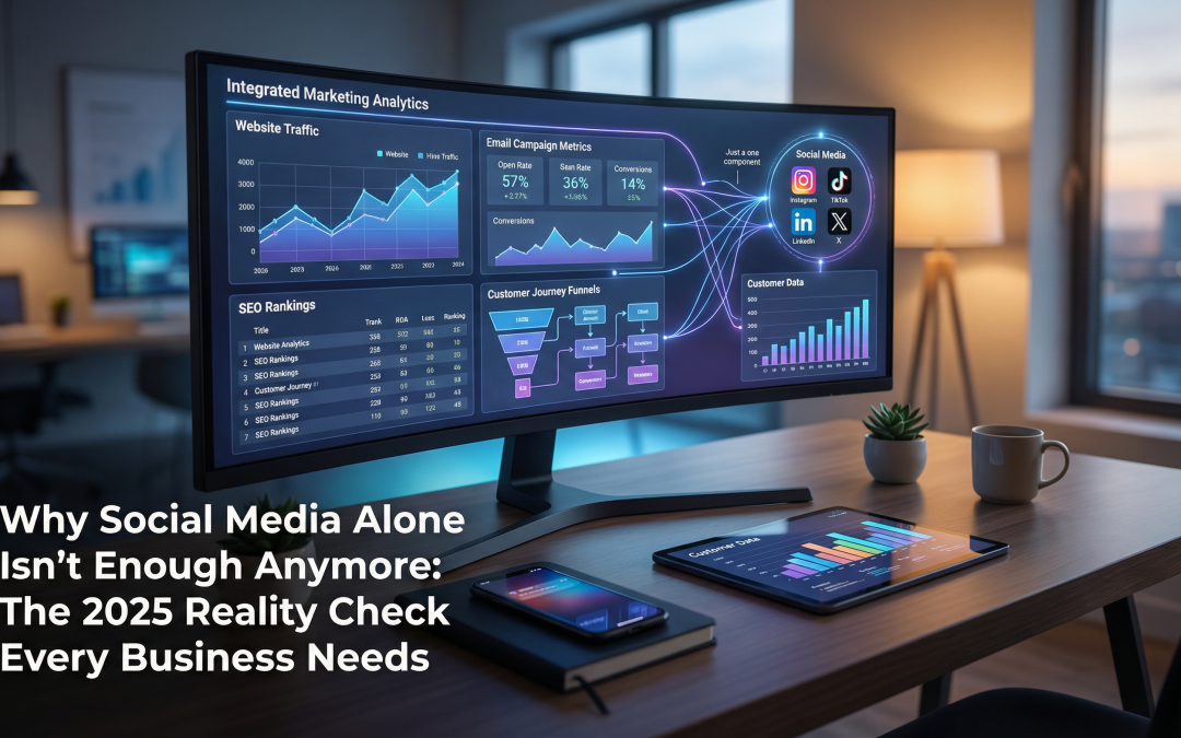 Why Social Media Alone Isn’t Enough Anymore: The 2025 Reality Check Every Business Needs