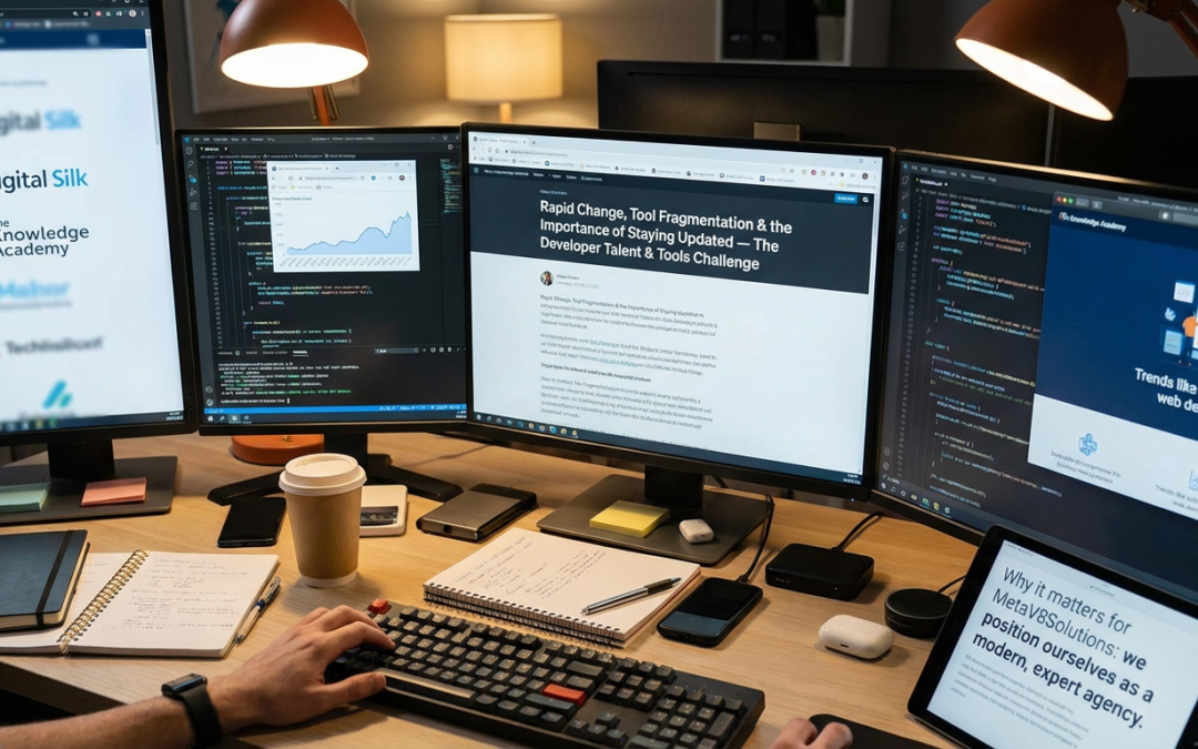 The Developer Talent & Tools Challenge: Navigating Rapid Change, Tool Fragmentation, and the Critical Importance of Staying Updated in Modern Web Development